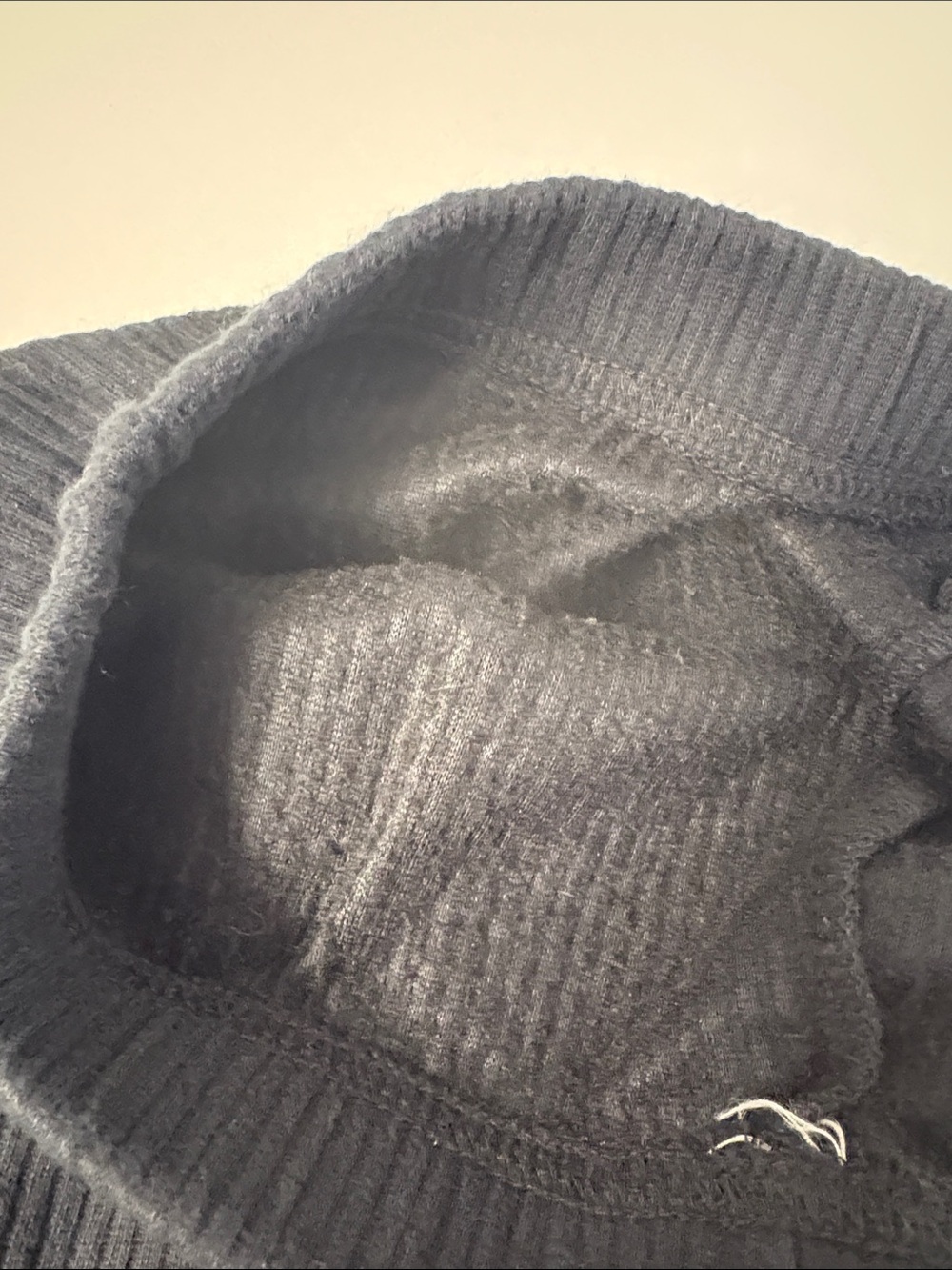 Ribbed black leggings - heavier weight for winter - Picture 2 of 2